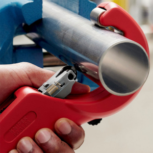 Pipe cutter, Ø 6 - 76 mm, copper, brass and stainless steel, 260 mm, KNIPEX TubiX 903103BK [5]