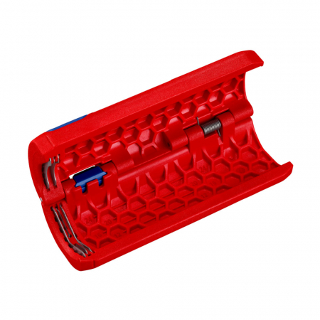 Cutter tevi plastic ondulate, KNIPEX TwistCut, max Ø 32 mm, 90 22 01 SB [1]