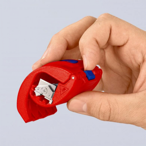 Cutter tevi plastic si mansoane etansare KNIPEX BiX, max 50 mm, KNIPEX 902210BK [19]