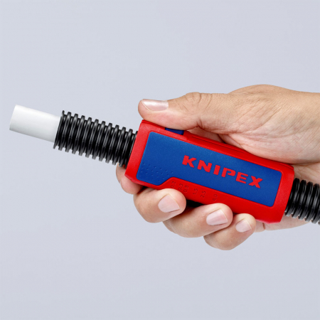 Cutter tevi plastic ondulate, KNIPEX TwistCut, max Ø 32 mm, 90 22 02 SB [4]