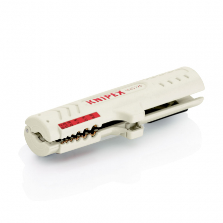 Ergonomic stripper, data cables, deep stripping, 125 mm, KNIPEX 16 65 125 SB [8]
