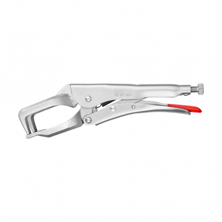 Clesti - Cleste de sudura autoblocant, cu surub de fixare si parghie de deblocare, 280mm, KNIPEX 42 14 280