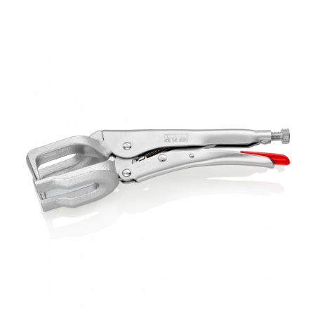 Cleste de sudura autoblocant, cu surub de fixare si parghie de deblocare, 280mm, KNIPEX 42 14 280 [3]