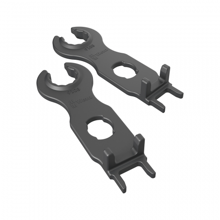 Voltaic panel installation tools - Wera 9108/2 set for MC4 solar connectors, 2 pieces, reinforced plastic, 115 mm, quick assembly and disassembly