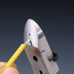 Cleste sfic taiere diagonala/dezizolare cabluri ENGINEER NK-26, 153 mm, fabricat in Japonia2