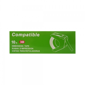 Embossable label tapes Omega, 9mm x 3m, veneer 5201113