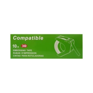 Etichete Omega roz 9mm x 3m compatibile Dymo Omega Junior 520105 [2]