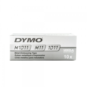 Embossing metallic industrial labels DYMO, 12mmx4,8m, aluminium, 31000 S072016013
