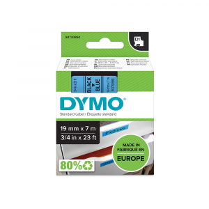 Etichete standard 19mm x 7m negru/albastru DYMO LabelManager D1 S0720860 45806 [3]