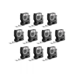 Set 10 Etichete standard 19mm x 7m  negru/alb DYMO LabelManager D1 S0720830 2093098 45803 [7]