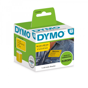 Etichete curierat mari originale LabelWriter 54 x 101 mm, galben, Dymo LW 2133400 S072243013