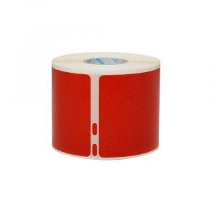 Set 3 x tichete curierat mari originale LabelWriter 54 x 101 mm, rosu, Dymo LW 2133399 S07224302
