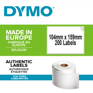 Etichete industriale curierat XL LabelWriter Durable 104 x 159 mm, Dymo LW 2112287 19330861