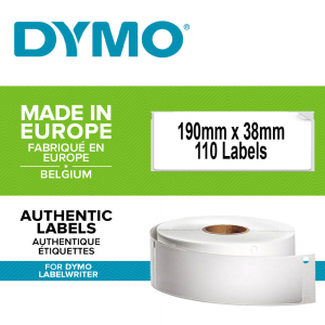 Etichete biblioraft 50 mm originale LabelWriter 38 x 190 mm, Dymo LW 99018 S07224706