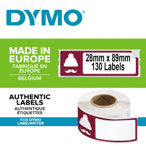 Lichidare de stoc - Etichete Sarbatori iarna DYMO LabelWriter 28 x 89 mm DYMO LW 1960101, doar pentru seria 450