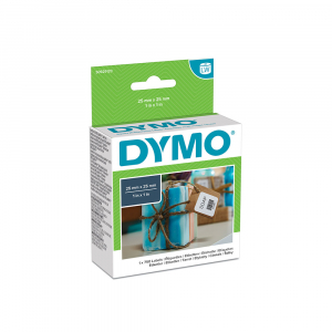 Etichete universale patrate originale LabelWriter 25 x 25 mm, Dymo LW S09291208
