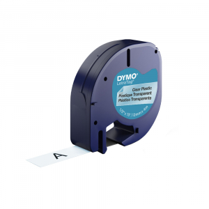 DYMO LetraTag plastic transparente, etichete originale, 12mm x 4m, 12267, S0721530 [8]