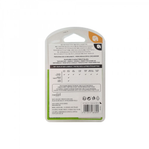 DYMO LetraTag Original labels white, plastic, 12mm x 4m, black/white, 91221, S072156018