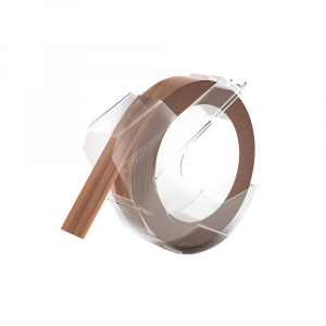 Embossable label tapes Omega, 9mm x 3m, veneer 5201110