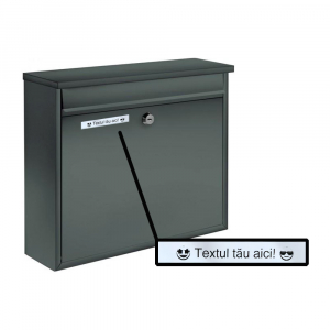 AIMO labels printable magnetic paper 12mm x 1.5m, black/white, thermal transfer, J3D21 [5]
