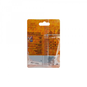 Etichete plastic albastru 12mm x 4m, 91205  S07216504