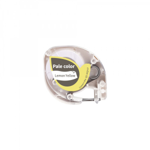 Etichete Aimo P12 compatibile Letratag - Etichete pastel Dymo Letratag  gri/galben pastel compatibile 12mm x 4m AIMO S0721620 91202