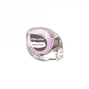 Etichete Aimo P12 compatibile Letratag - Etichete pastel Dymo Letratag  gri/roz pastel compatibile 12mm x 4m AIMO S0721630 91203