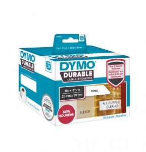 Etichete rafturi LabelWriter Durable 25 x 89 mm, industrial, plastic, Dymo LW  2112285 19330815