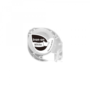 Etichete haine AIMO Iron-On 12mm x 2m, negru/alb, Q5-FA231 18769 S0718850 18773 187770