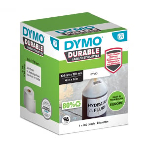 Courier Industrial Labels XL LabelWriter Durable, 104 x 159 mm, Dymo LW 2112287 19330860