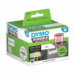 Etichete industriale multifunctionale medii LabelWriter Durable 57 x 32 mm, Dymo LW 2112289 19330840