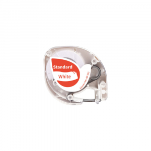 Etichete LetraTag - Etichete compatibile Dymo Letratag rosu/alb 12mm x 4m AIMO S0721660 91201 91221