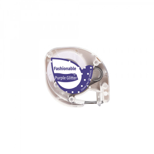 Etichete - Etichete sclipici Dymo Letratag alb/violet compatibile 12mm x 4m AIMO S0721650 91205