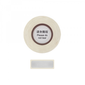Etichete termice adezive late D30S 14 x 40mm argintii, hartie termica ecologica, 160 etichete/rola0