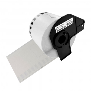 Brother Labels - Continuous repositionable labels DK-44205 62mm x 30.48m plastic holder included compatible Brother DK-44205 DK44205