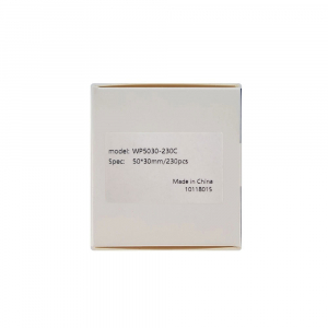 Etichete termice scolare 50 x 30mm preimprimate Name albastru, poliester alb, 230 etichete/rola, pentru imprimantele M110 si M200 WP5030-230C3