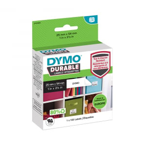 Universal Industrial Plastic Labels LabelWriter Durable, 25 x 54 mm, Dymo LW 2112283 19764110