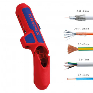 KNIPEX 16 95 01SB Decablator universal ergonomic, inclusiv taiere izolatie pe lungime8