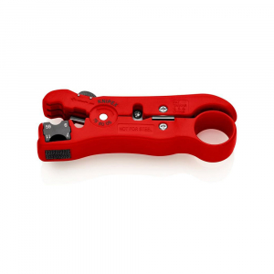 Universal Cable Stripping Tool for COAX, Network, and Telephone Cables KNIPEX 16 60 06 SB, 125 mm4