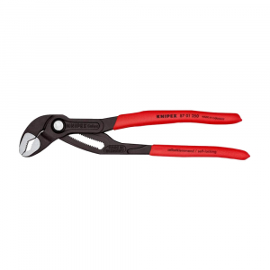 KNIPEX 250 mm adjustable pliers for installers, parrot pliers, self-locking device, red handle sleeves, alligator pliers, 87012500