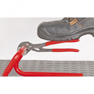 KNIPEX Cleste reglabil 250 mm pentru instalatori, cleste papagal, dispozitiv autoblocare, mansoane manere rosii, cleste aligator, 870125010