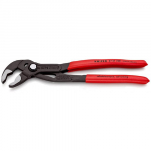 KNIPEX 250 mm adjustable pliers for installers, parrot pliers, self-locking device, red handle sleeves, alligator pliers, 870125011