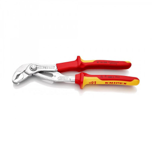 KNIPEX Cleste Cobra VDE High-tech reglabil 250 mm pentru instalatori, dispozitiv autoblocare 8726250 [12]