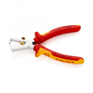 KNIPEX Cleste universal dezizolat, arc deschidere, surub fixare, 160 mm, 11061603