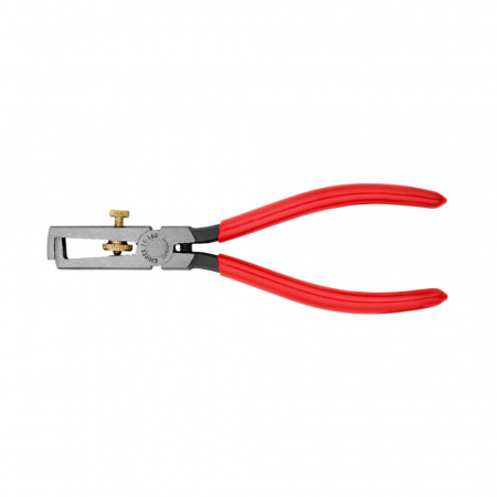 Scule de mana electricieni - KNIPEX Cleste universal dezizolat, arc deschidere, surub fixare, 160 mm, 11 01 160