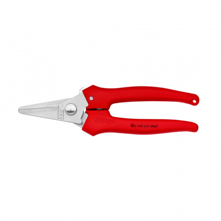 Scule de mana electricieni - Foarfeca multifunctionala, maner plastic, 140 mm, KNIPEX  95 05 140