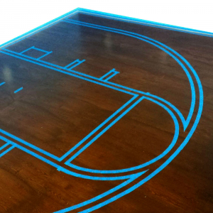Banda marcare/protectie 3M 764i vinil albastru, 50mm x 33m, marcare terenuri sport indoor, 70006299807 [2]