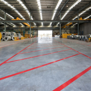 Banda marcare/protectie 3M 764i vinil rosu, 50mm x 33m, marcare terenuri sport indoor, 70006299864 [1]