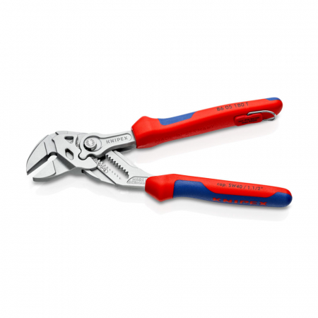 Cleste Cheie cu reglaj automat, mecanica fina, instalatii sanitare, maner multicomponent, 180mm, KNIPEX 86 05 180 T [3]
