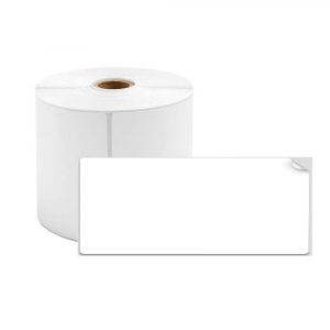 Etichete termice universale 40 x 15mm, plastic alb, permanente, 1 rola, 400 etichete/rola, pentru imprimanta M110 si M2000